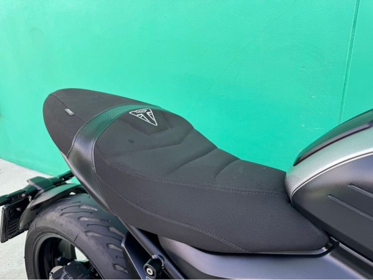 Triumph Trident 660 ปี21 สีเทาแดงวิ่ง12,000โล  รูปที่ 5