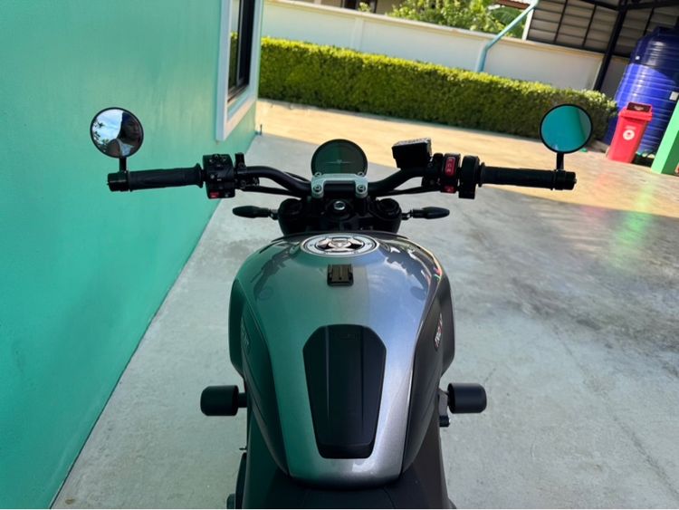 Triumph Trident 660 ปี21 สีเทาแดงวิ่ง12,000โล  รูปที่ 11