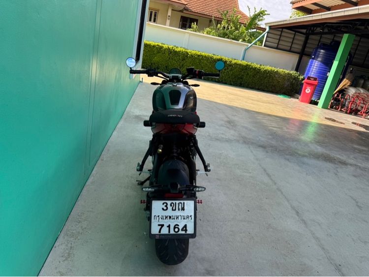Triumph Trident 660 ปี21 สีเทาแดงวิ่ง12,000โล  รูปที่ 10