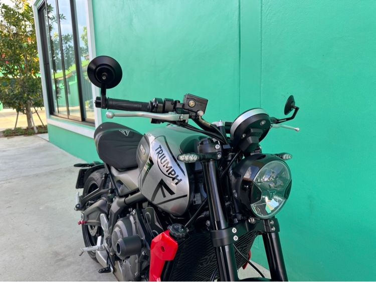 Triumph Trident 660 ปี21 สีเทาแดงวิ่ง12,000โล  รูปที่ 14