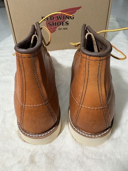 ขาย รองเท้าบู้ด Red Wing Moc-Toe รุ่น 875  9.5 us.D มือหนึ่ง มีกล่อง Made in USA รูปที่ 4