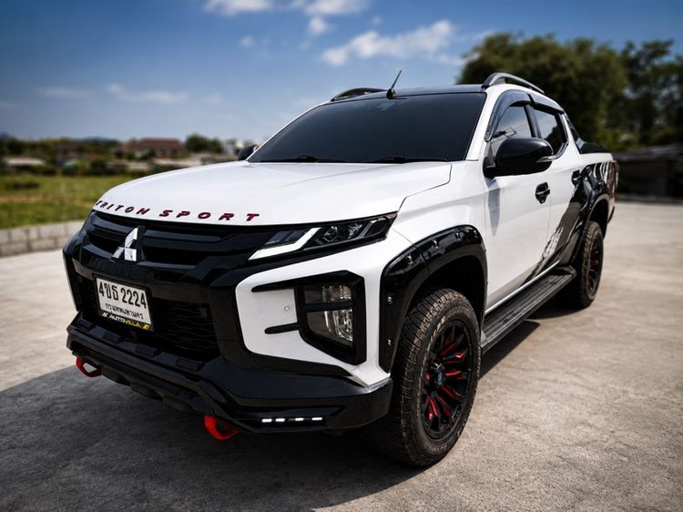 Mitsubishi Triton 2023 2.4 4WD ATHLETE Pickup ดีเซล เกียร์อัตโนมัติ ขาว รูปที่ 3