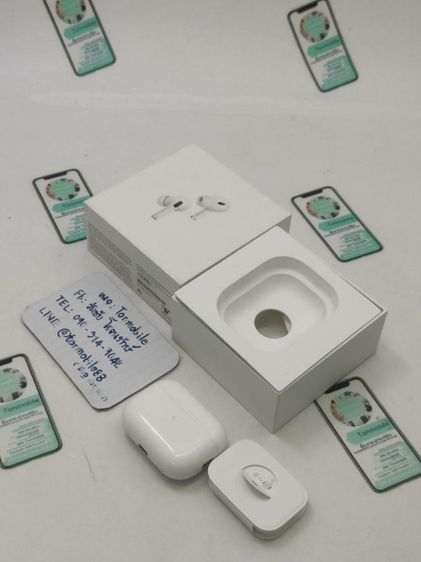 Apple ขาย เทิร์น AirPods Pro Gen 2 Usb-C ศูนย์ไทย อุปกรณ์ครบยกกล่อง ขาดสายชาร์จ ใช้งานปกติ เพียง 3,290 บาท เท่านั้น ครับ 