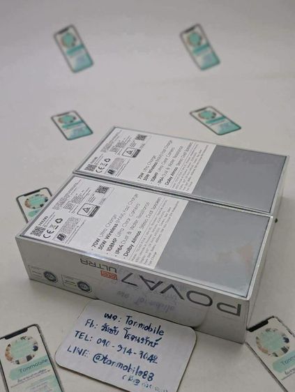 ขาย เทิร์น Tecno Pova 7 Ultra 5G Ram 12 Rom 256 ศูนย์ไทย ของใหม่มือ 1 ประกัน 1 ปี เพียง 8,590 บาท ครับ รูปที่ 3