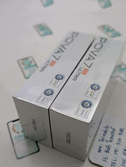 ขาย เทิร์น Tecno Pova 7 Ultra 5G Ram 12 Rom 256 ศูนย์ไทย ของใหม่มือ 1 ประกัน 1 ปี เพียง 8,590 บาท ครับ รูปที่ 2