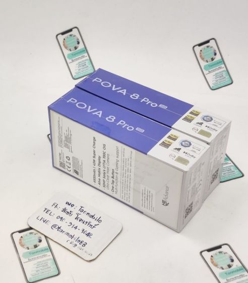 ขาย เทิร์น Tecno Pova 8 Pro 5G Ram 12 Rom 512 ศูนย์ไทย ของใหม่มือ 1 ประกัน 1 ปี เพียง 14,990 บาท ครับ รูปที่ 4