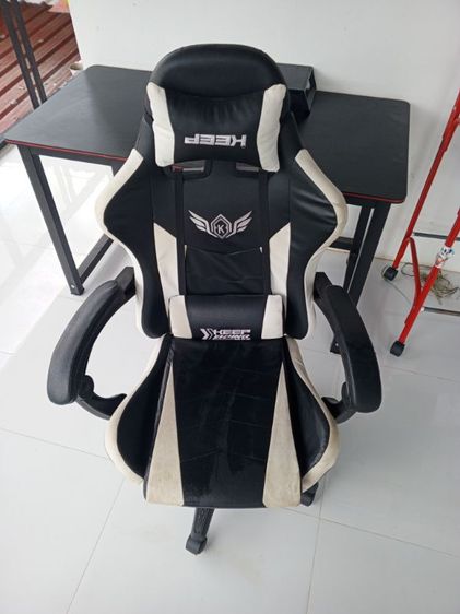 ดำ เก้าอี้เกมมิ่ง