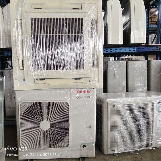 แอร์เพดาน เป็นระบบอินเวอร์เตอร์ แอร์ 4 ทิศทาง toshiba