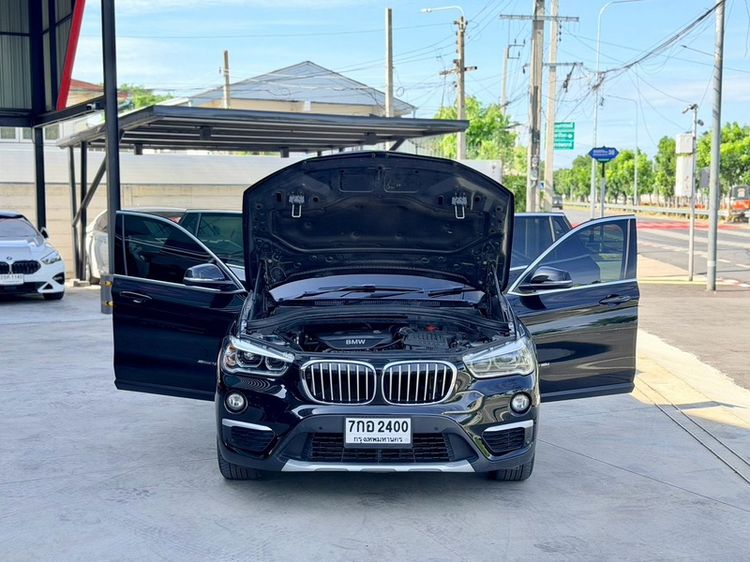 BMW X1 2018 1.5 sDrive18i xLine Utility-car เบนซิน ไม่ติดแก๊ส เกียร์อัตโนมัติ ดำ