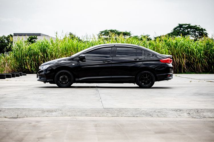Honda City 2018 1.5 S Sedan เบนซิน เกียร์อัตโนมัติ ดำ รูปที่ 4