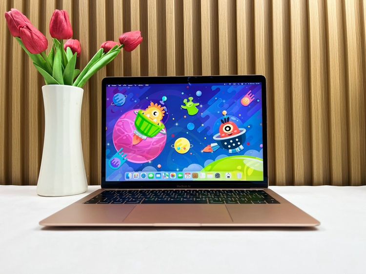 Apple แมค โอเอส 8 กิกะไบต์ อื่นๆ ไม่ใช่ MacBook Air 13-inch Core i5 Retina 2019 Ram8GB SSD256GB Glod