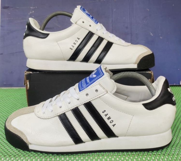 รองเท้าผ้าใบ ผ้าใบ UK 9 | EU 43 1/3 | US 9.5 ขาว รองเท้า💥adidas SAMOA💥ของแท้‼️พื้นนิ่ม เบา สวยๆ  สภาพดี💥ไซร์ 43