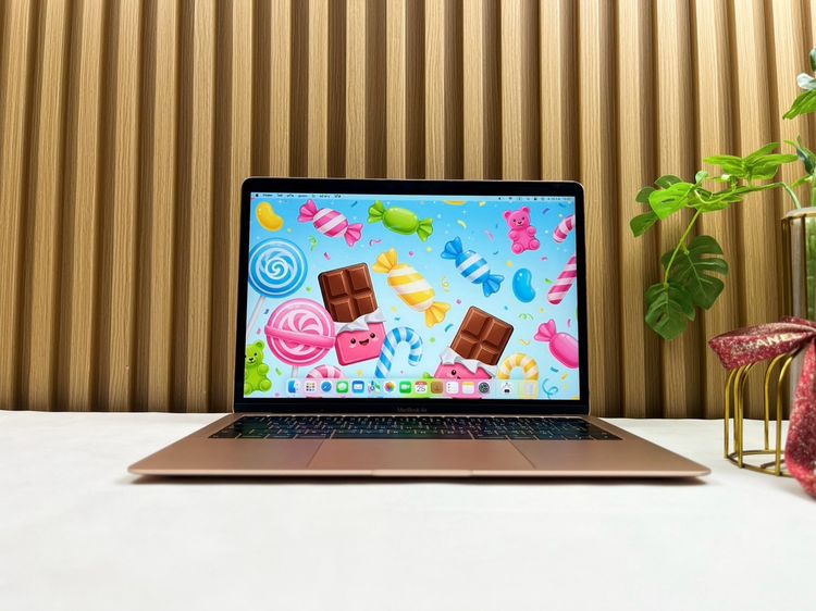 Apple แมค โอเอส 8 กิกะไบต์ อื่นๆ ไม่ใช่ MacBook Air 13-inch Core i5 Retina 2019 Ram8GB SSD256GB Glod 