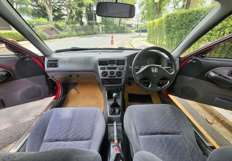 Honda City 2001 1.5 Type Z VTi Sedan ดีเซล เกียร์ธรรมดา แดง รูปที่ 4