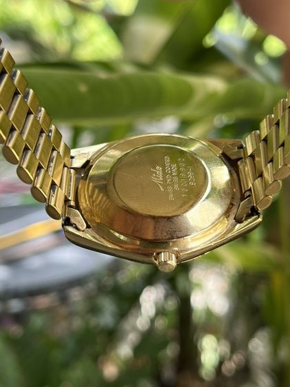 Mido Commander Automatic Swiss Madeเรือนสแตนเลสสึทองขอบทองหยักทรงโรเล็กซ์ หลักพลอย มีวันที่ สัปดาห์ สภาพสวย ขนาดตัวเรือน 37mm. เม็ดมะยมเขันกลียว รุ่น8299 รูปที่ 3
