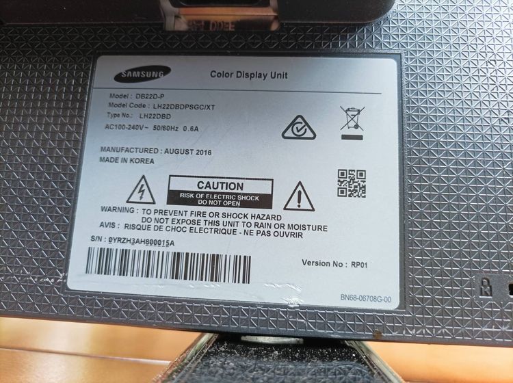 ถูกๆจอ SAMSUNG 22นิ้ว ต่อแลน ไวไฟได้ ส่งภาพจากมือถือขึ้นจอได้ มีช่องต่อ hdmi vga usb ลำโพงในตัว มีรีโมทให้ ขาย 777 บาท  รูปที่ 15