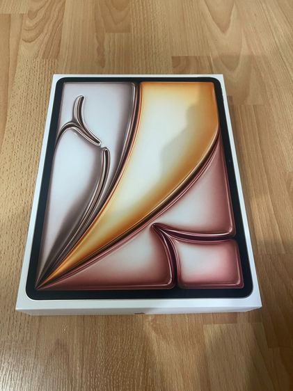Apple 256 GB iPad Air 13 นิ้ว (M3) Wi-Fi + Cellular 256GB สีStarlight มือ1 อุปกรณ์ครบ + เเถมเคส + เเถมฟิล์มกระจก Focus