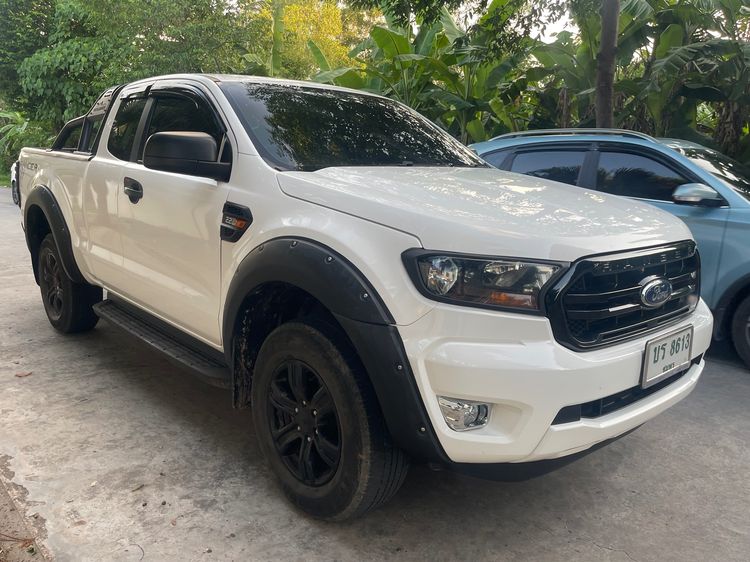 Ford Ranger 2020 2.2 Hi-Rider XL Plus Sport Pickup ดีเซล ไม่ติดแก๊ส เกียร์ธรรมดา ขาว รูปที่ 3