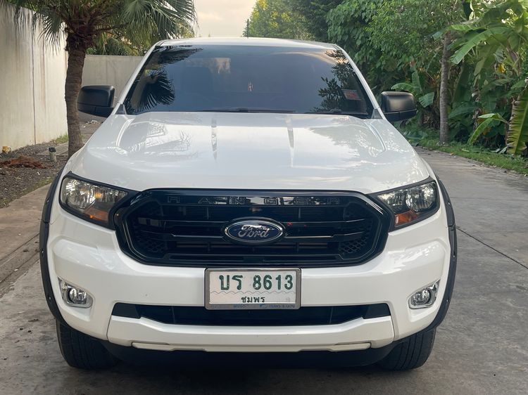 Ford Ranger 2020 2.2 Hi-Rider XL Plus Sport Pickup ดีเซล ไม่ติดแก๊ส เกียร์ธรรมดา ขาว รูปที่ 4