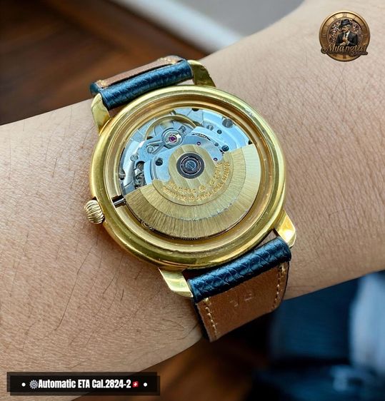 Maurice Lacroix@6 O’Clock Original Roman Dial Automatic Swiss GoldPlated รูปที่ 11