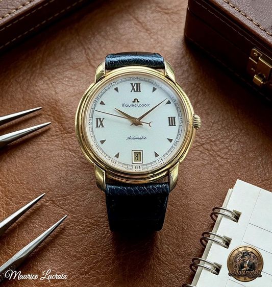Maurice Lacroix@6 O’Clock Original Roman Dial Automatic Swiss GoldPlated