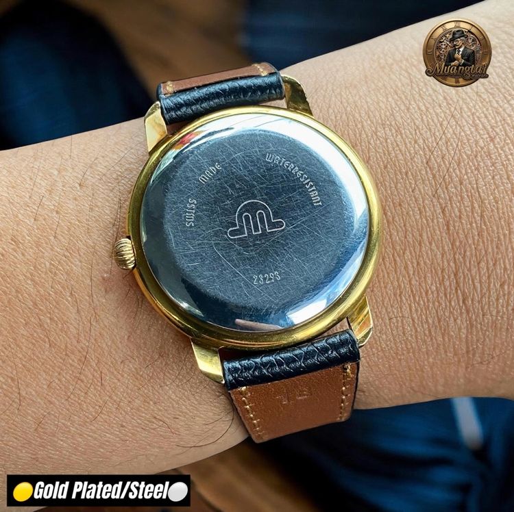 Maurice Lacroix@6 O’Clock Original Roman Dial Automatic Swiss GoldPlated รูปที่ 8