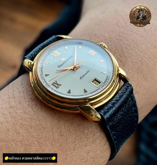 Maurice Lacroix@6 O’Clock Original Roman Dial Automatic Swiss GoldPlated รูปที่ 7
