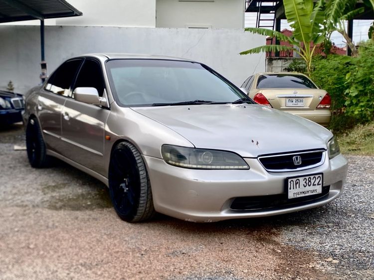 Honda Accord 1999 2.3 VTi Sedan เบนซิน ไม่ติดแก๊ส เกียร์อัตโนมัติ บรอนซ์ทอง รูปที่ 3