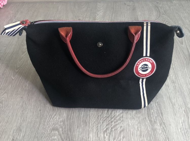กระเป๋าถือ Longchamp Le Pliage Cocarde แท้  รุ่นพิเศษ รูปที่ 2