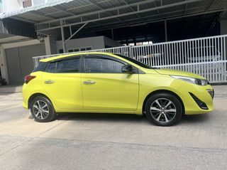 TOYOTA YARIS 1.2G+ รุ่นท็อป ปี 2019มือเดียวป้ายแดง