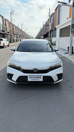 Honda Civic 2024 1.5 Turbo Sedan เบนซิน ไม่ติดแก๊ส เกียร์อัตโนมัติ ขาว รูปที่ 2