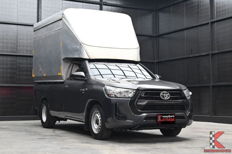 Toyota Hilux Revo 2023 2.8 ENTRY STANDARD CAB Pickup ดีเซล ไม่ติดแก๊ส เกียร์ธรรมดา เทา