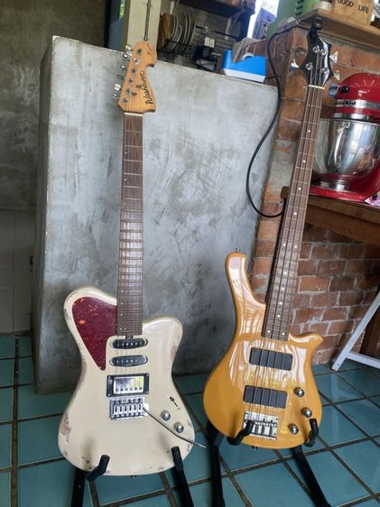 อื่นๆ กีต้าร์ไฟฟ้า กีตาร์ไฟฟ้า washburn hss / เบส4สาย carols ไม่จี่ / สายกีตาร์โปร่งเคลือบสนิมมือ1
