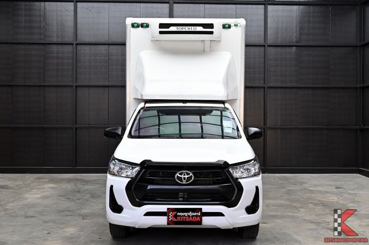 Toyota Hilux Revo 2022 2.4 Entry Pickup ดีเซล ไม่ติดแก๊ส เกียร์ธรรมดา ขาว รูปที่ 2