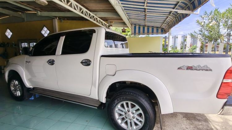 Toyota Hilux Vigo Champ 2014 Double Cab 2.5 E VNT Prerunner Pickup ดีเซล เกียร์อัตโนมัติ ขาว รูปที่ 4