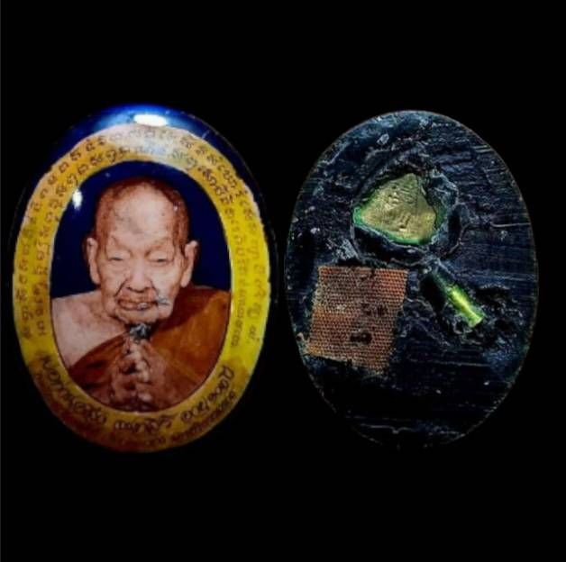 ล้อคเก๊ตพ่อท่านคลิ้ง วัดถลุงทอง ปี31 รุ่นสร้างเจดีย์ อ.ร่อนพิบูลย์ จ.นครศรีธรรมราช รูปที่ 3