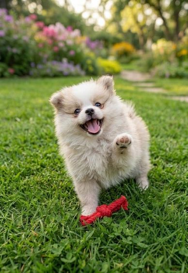 ปอมเมอเรเนียน (Pomeranian) เล็ก ลูกปอมแท้