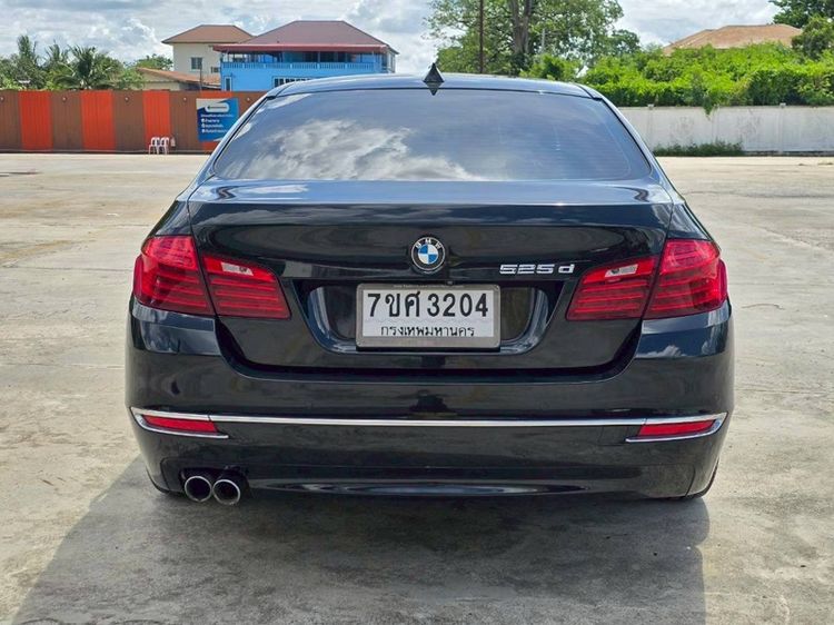 BMW Series 5 2016 525d Sedan ดีเซล เกียร์อัตโนมัติ ดำ รูปที่ 2