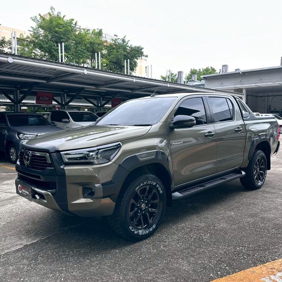 Toyota Hilux Revo 2022 Double Cab Prerunner 2x4 2.4 Rocco Pickup ดีเซล ไม่ติดแก๊ส เกียร์อัตโนมัติ น้ำตาล รูปที่ 3