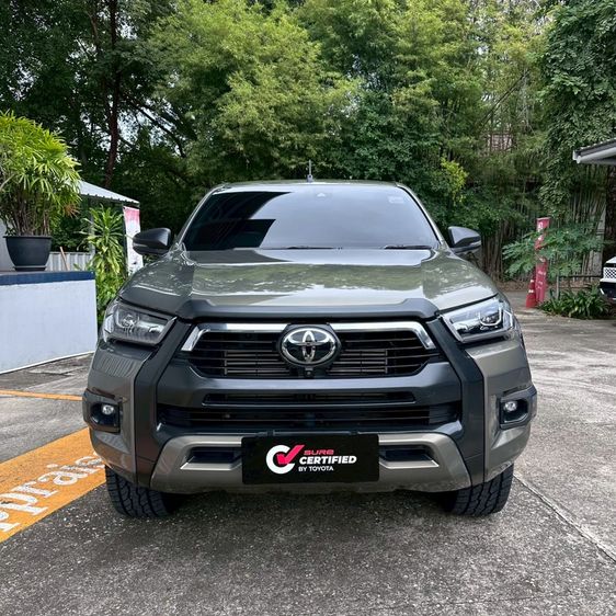Toyota Hilux Revo 2022 Double Cab Prerunner 2x4 2.4 Rocco Pickup ดีเซล ไม่ติดแก๊ส เกียร์อัตโนมัติ น้ำตาล รูปที่ 2