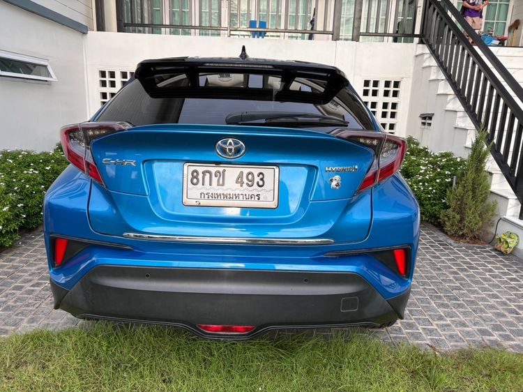 Toyota C-HR 2018 1.8 HV Hi Sedan ไฮบริด เกียร์อัตโนมัติ น้ำเงิน รูปที่ 3