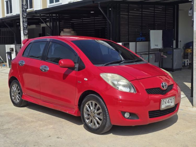 Toyota Yaris 2011 1.5 J Sedan เบนซิน เกียร์อัตโนมัติ แดง