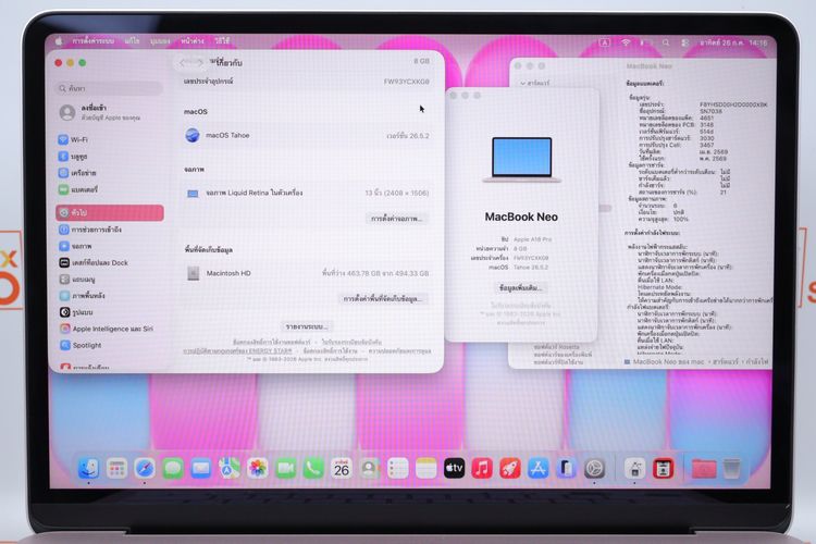 MacBook Neo 13" 8.512GB  รูปที่ 2