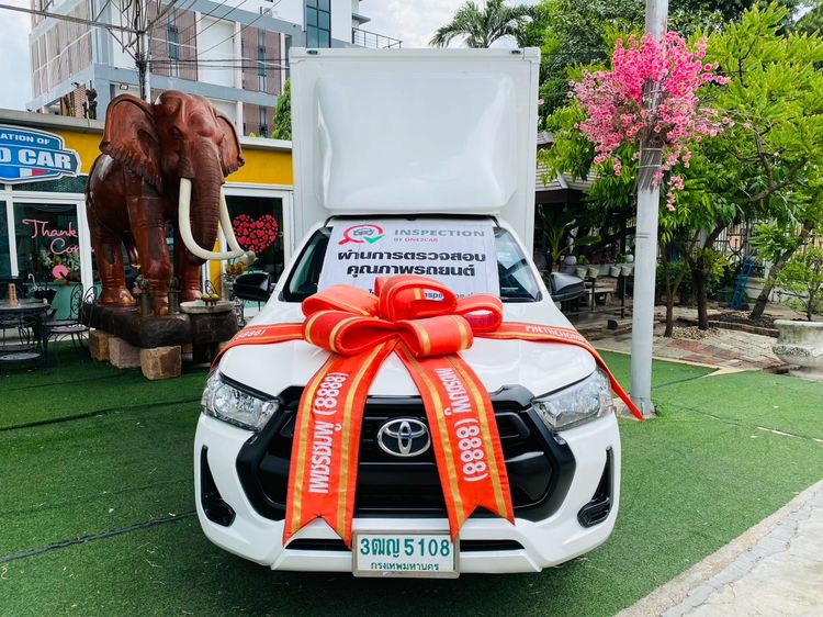 ✔️ตู้แห้ง สูงใน 2.0 เมตร✔️เสริมแหนบ 🚚TOYOTA REVO Singlecab 2.4  ENTRY ปี 2021 เริ่มต้นดาวน์ 0 บาท✅เล่มทะเบียนพร้อมโอน