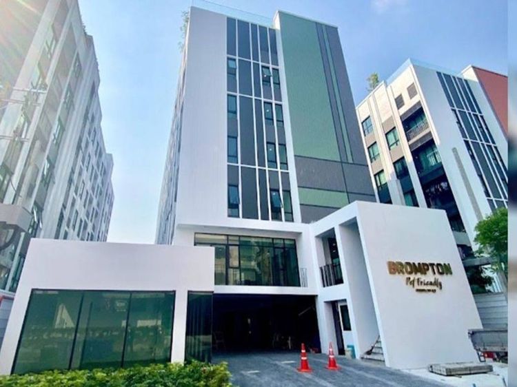 ตกแต่งครบ Pet Friendly,  Brompton  Condo, Sukhumvit 107, 500 m to BTS Bearing, 16,000 คอนโดเลี้ยงสัตว์ได้ รูปที่ 2