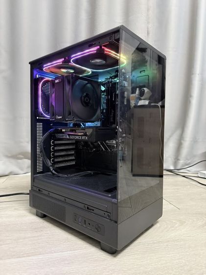 คอมประกอบ Cpu intel Core Ultra5 แรม32G DDR5 RTX 5050 8G Ssd 1TB Psu600W 80+ Case ihavecpu black รูปที่ 3