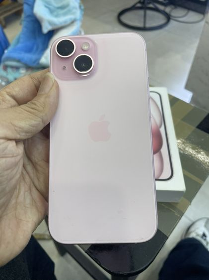 ขาย iPhone 15 128GB สีชมพูเครื่องศูนย์ไทยสุขภาพแบตเตอรี่ 79ครบกล่องไม่มีตำหนิ ไม่มีรอยใช้งานปกติทุกฟังก์ชันนัดรับ กทม.ราคา 15,900 บาท