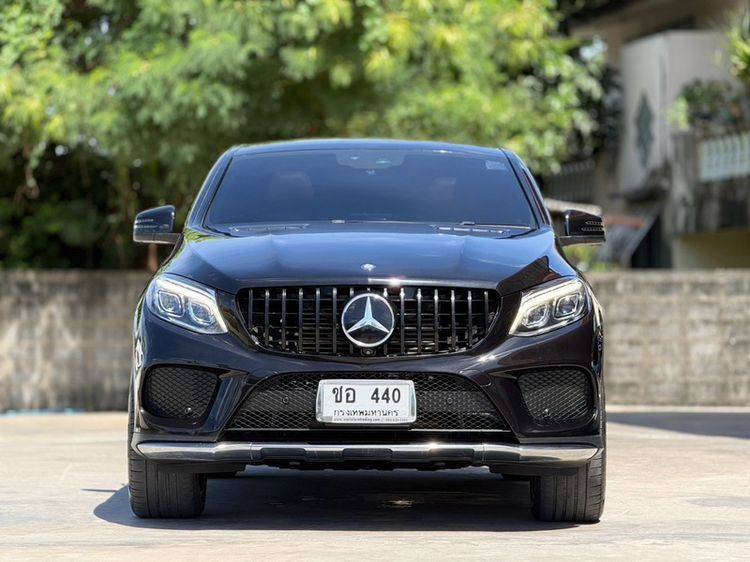 Mercedes-Benz GLE-Class 2016 GLE350 Utility-car ดีเซล ไม่ติดแก๊ส เกียร์อัตโนมัติ ดำ รูปที่ 2