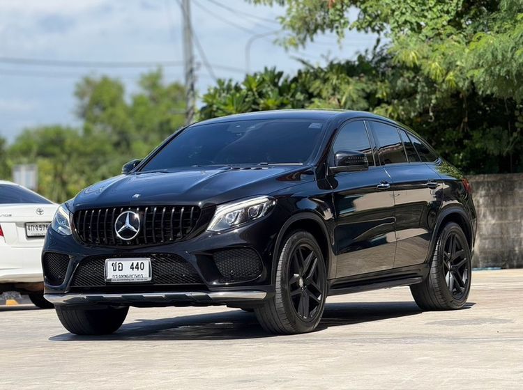 Mercedes-Benz GLE-Class 2016 GLE350 Utility-car ดีเซล ไม่ติดแก๊ส เกียร์อัตโนมัติ ดำ รูปที่ 3