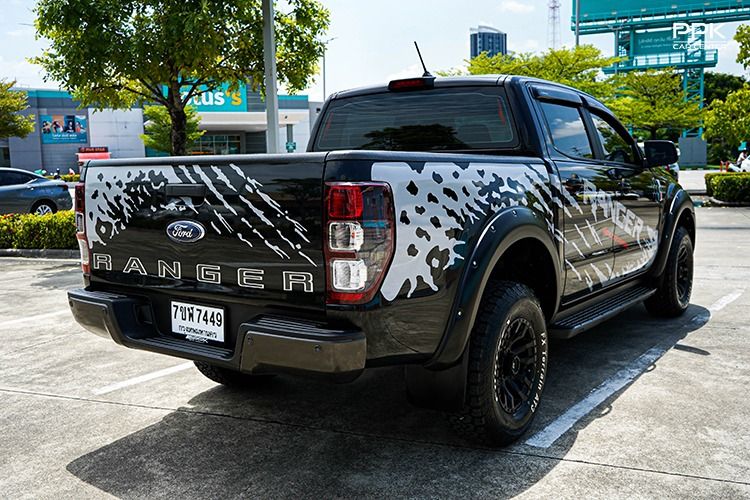 Ford Ranger 2022 2.2 Hi-Rider XLT Pickup ดีเซล ไม่ติดแก๊ส เกียร์อัตโนมัติ ดำ รูปที่ 4